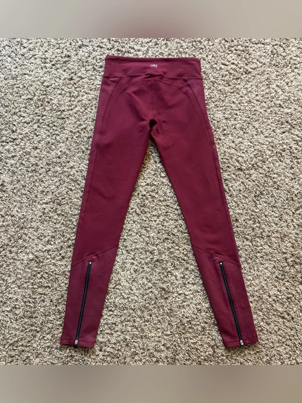 Alo Yoga Undertone Leggings Maroon Size Women’s XS